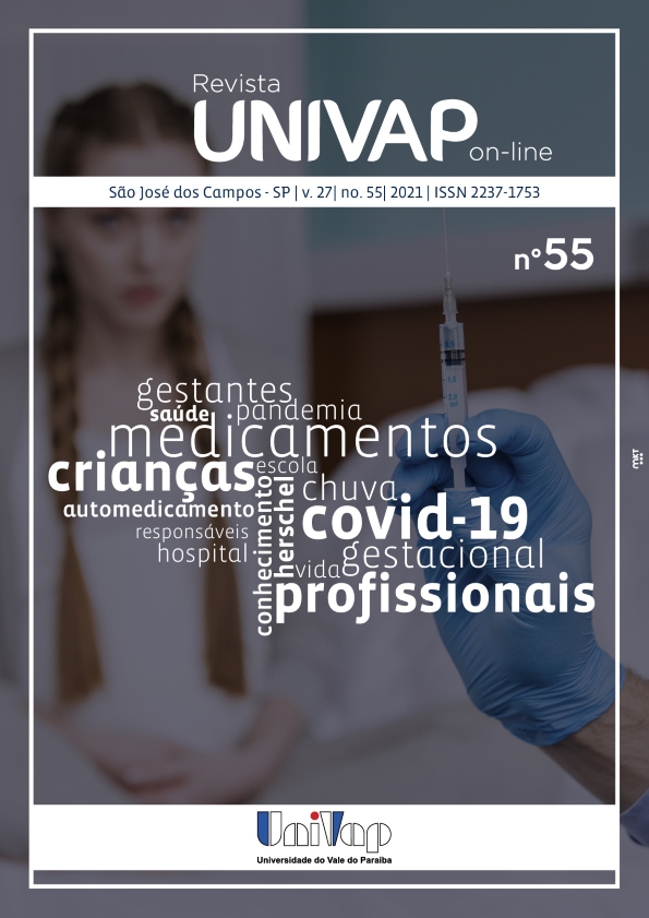 					Visualizar v. 27 n. 55 (2021): Revista Univap online - ISSN 2237-1753
				