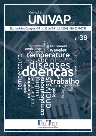 					Visualizar v. 22 n. 39 (2016): Revista Univap online / ISSN 2237-1753
				