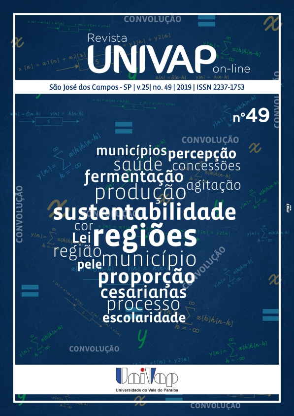 					Visualizar v. 25 n. 49 (2019): Revista Univap online / ISSN 2237-1753
				