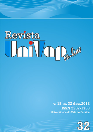 					Visualizar v. 18 n. 32 (2012): Revista Univap online  /  ISSN 2237-1753
				