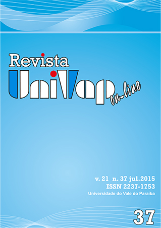 					Visualizar v. 21 n. 37 (2015): Revista Univap online / ISSN 2237-1753
				